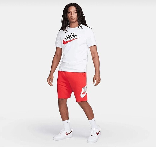 Nike Nike erkek kırmızı şort