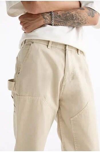 46 Beden Pull&Bear Erkek Straight Fit Pantolon