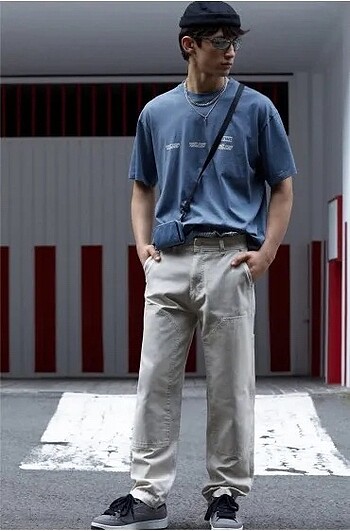 Pull&Bear Erkek Straight Fit Pantolon