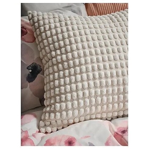 Beden beyaz Renk IKEA SVARTPOPPEL kırlent kırık beyaz