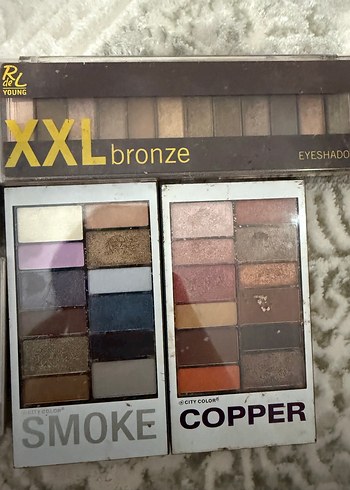 Koyu Kahverengi Göz Farı Paleti - Copper, Flash - Görsel 3