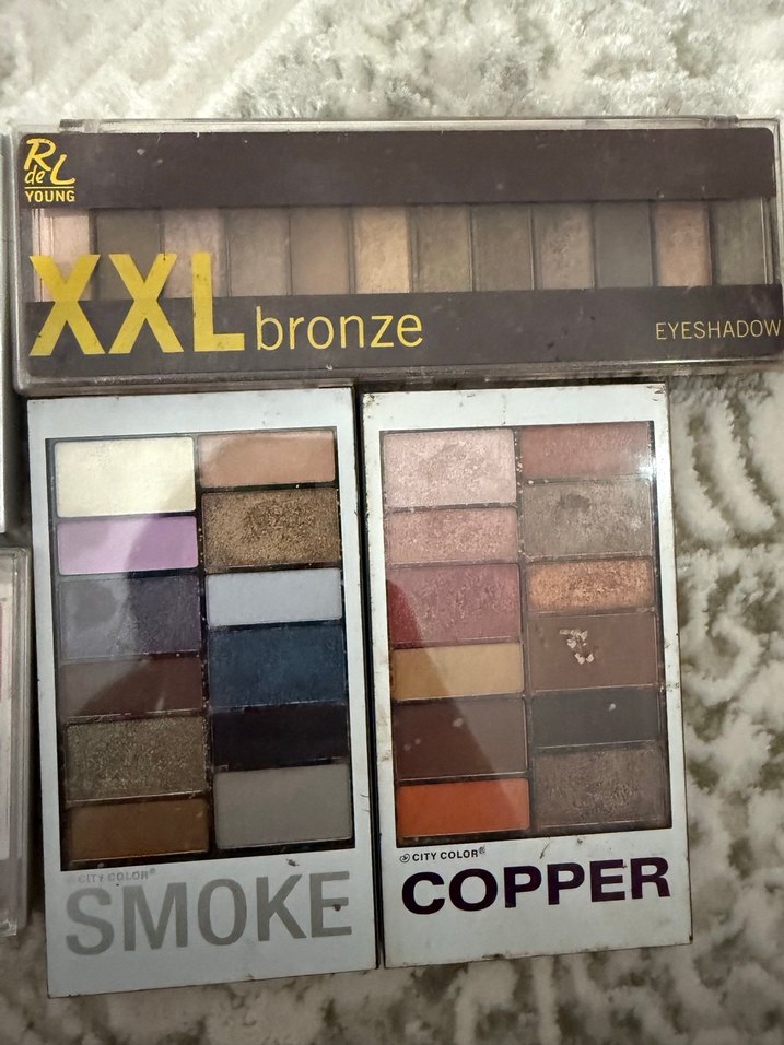 Koyu Kahverengi Göz Farı Paleti - Copper, Flash - Görsel 3