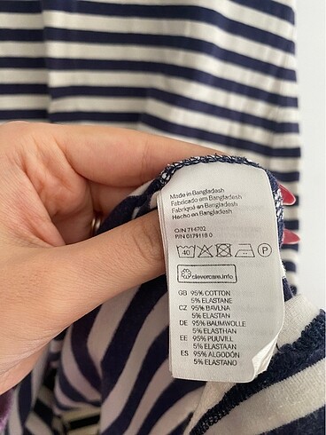 l Beden h&m günlük elbise