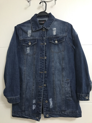 m Beden Oversize kot ceket 