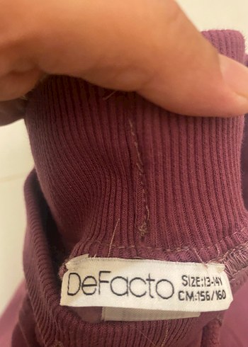 Defacto Bordo Kadın Rahat Kesim Eşofman Altı