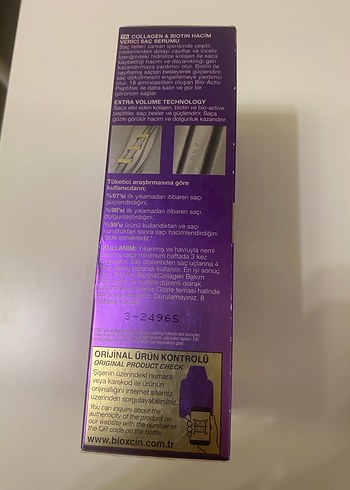 BIOXCIN Collagen & Biotin Saç Serumu 100 ml - Görsel 2