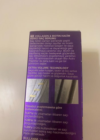 BIOXCIN Collagen & Biotin Saç Serumu 100 ml - Görsel 3