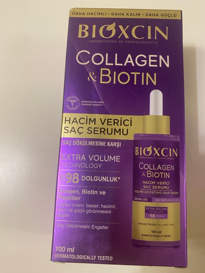 BIOXCIN Collagen & Biotin Saç Serumu 100 ml - Görsel 4