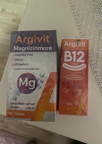 Argivit Magnizinmore Magnezyum ve B12 Takviyesi - Görsel 2