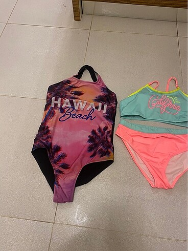 13-14 Yaş Beden Kız çocuk mayo bikini