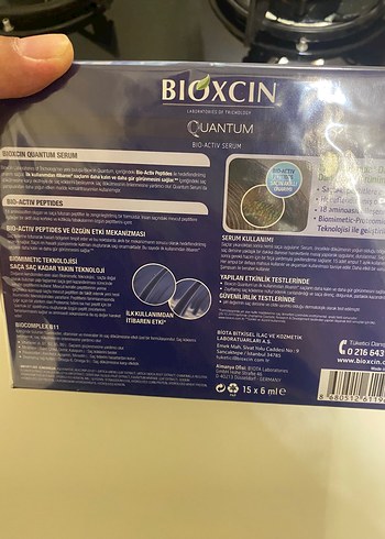 Bioxcin Quantum Bio-Activ Serum 15x6ml Saç Serumu - Görsel 4