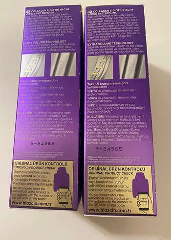 Bioxcin Collagen & Biotin Saç Serumu 100ml - Görsel 3