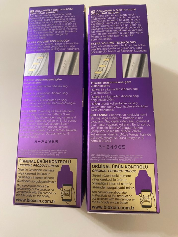 Bioxcin Collagen & Biotin Saç Serumu 100ml - Görsel 3