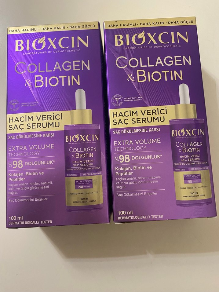 Bioxcin Collagen & Biotin Saç Serumu 100ml - Görsel 2