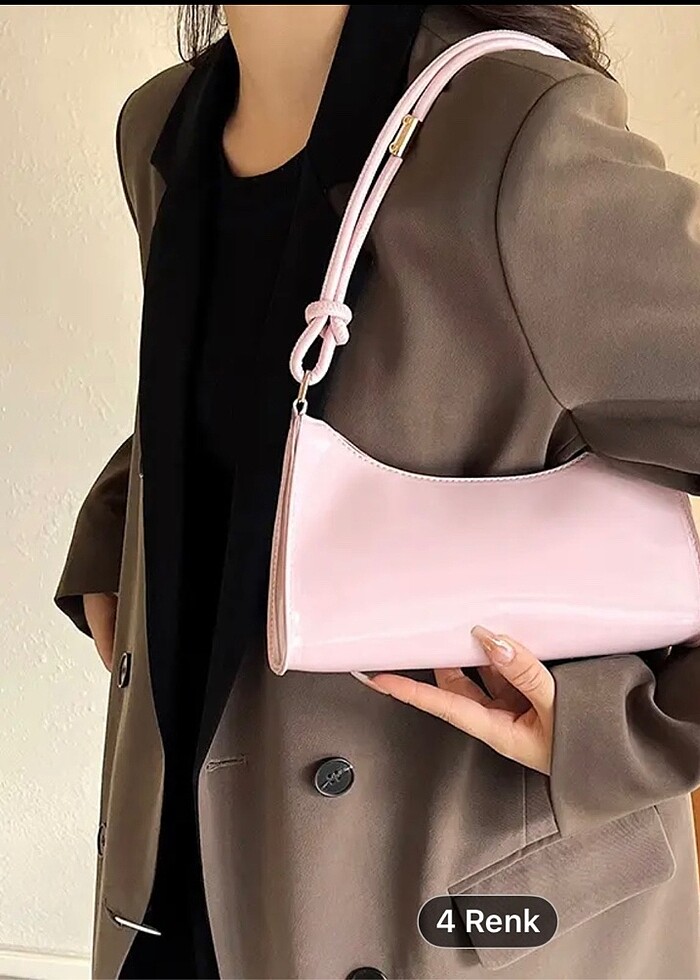 Pembe kol çantası - Görsel 2