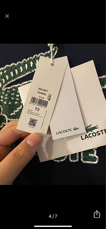 m Beden lacivert Renk Lacoste sweatshirt