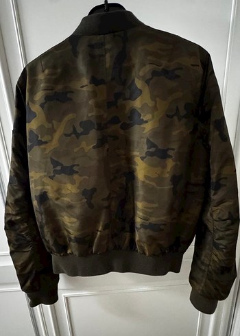 Kamuflaj Kadın Ceket Stardivarius - Görsel 5