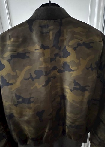 Kamuflaj Kadın Ceket Stardivarius - Görsel 4