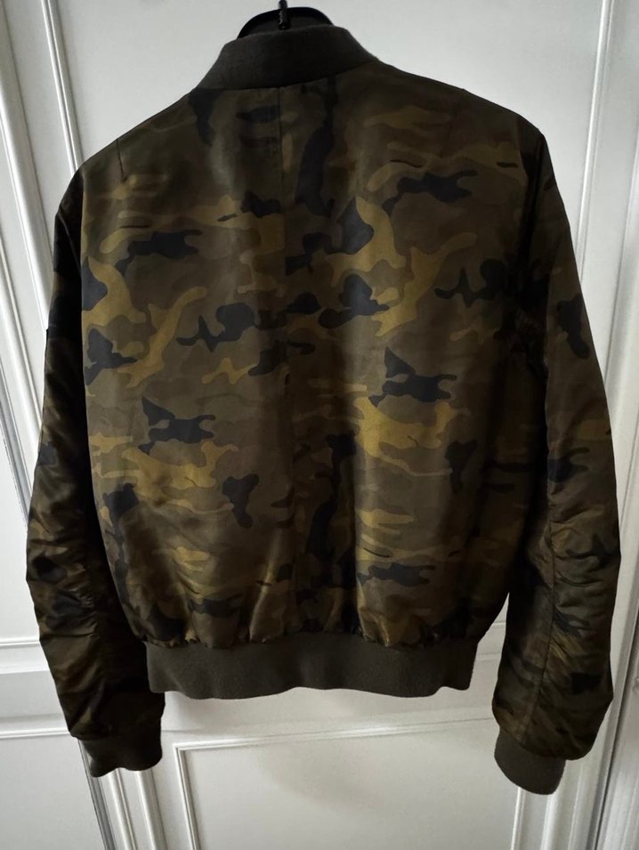 Kamuflaj Kadın Ceket Stardivarius - Görsel 5