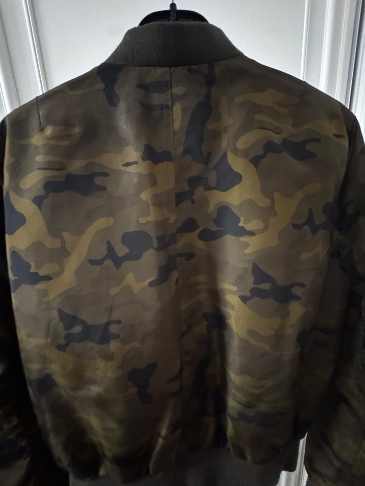 Kamuflaj Kadın Ceket Stardivarius - Görsel 4