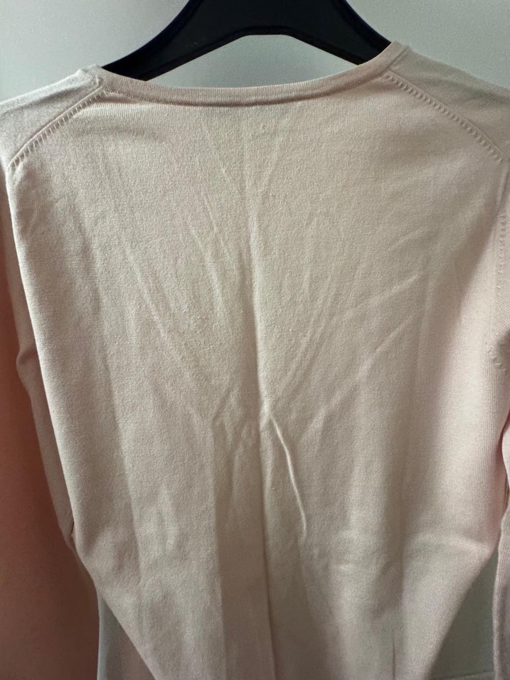 Lacoste V Yaka Kadın Kazak - Görsel 5