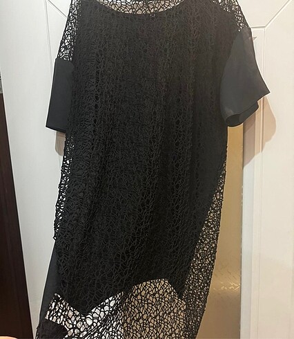 İpekyol Dantelli tişört - Görsel 4