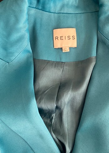 Turkuaz mavi blazer ceket - Görsel 3