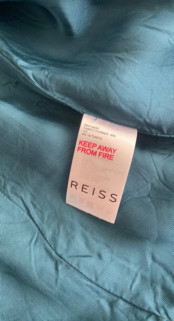 Turkuaz mavi blazer ceket - Görsel 2