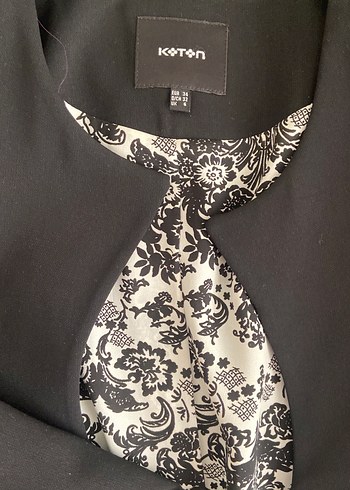 Kadın Siyah Modern Klasik Blazer Ceket - Görsel 2