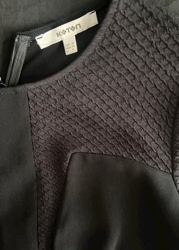 Siyah Midi Kadın Elbise - Görsel 3