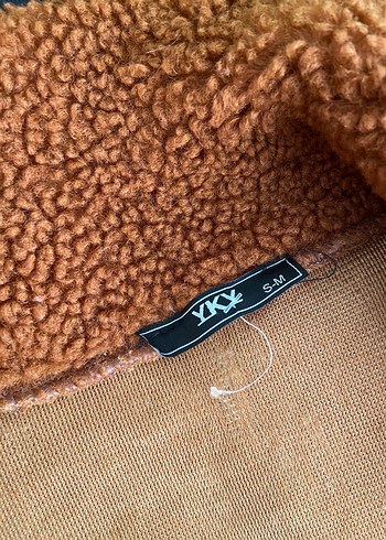 Kahverengi yumoş Kadın Kışlık Kapüşonlu Ceket - Görsel 2