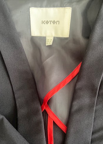 Lacivert blazer - Görsel 3