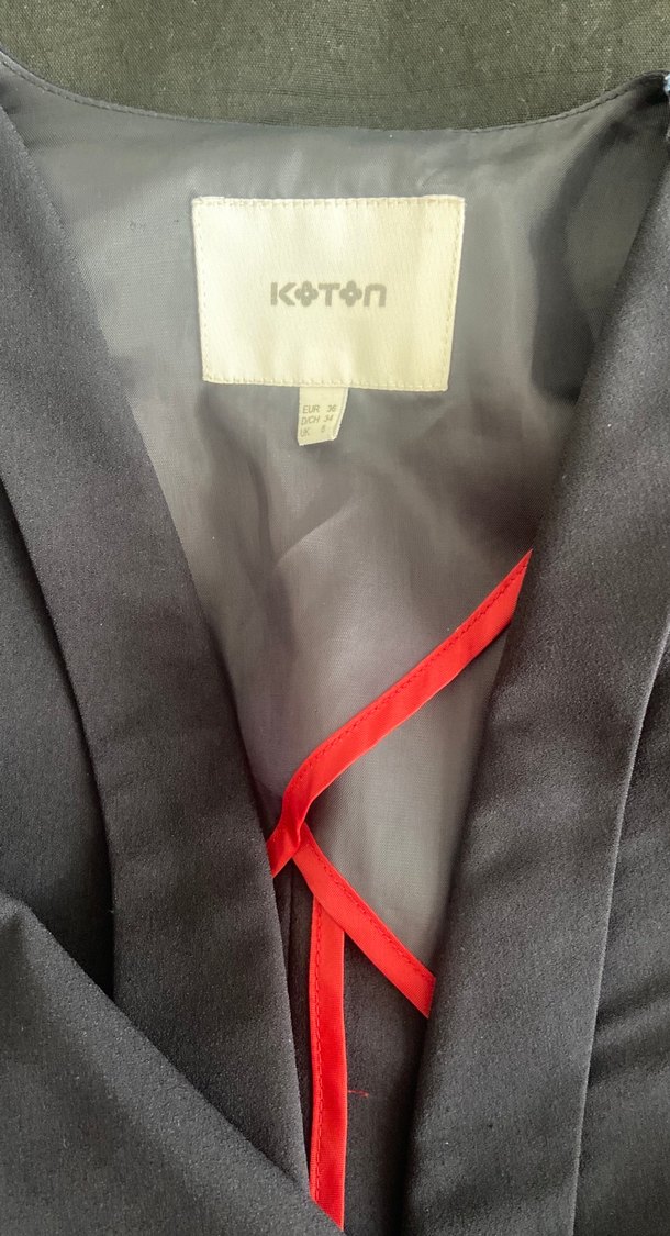 Lacivert blazer - Görsel 3