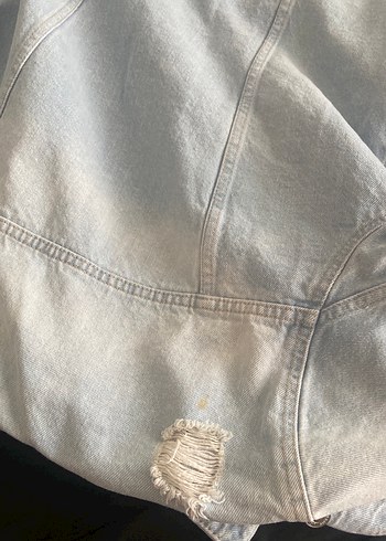 Kadın kot ceket - Görsel 7