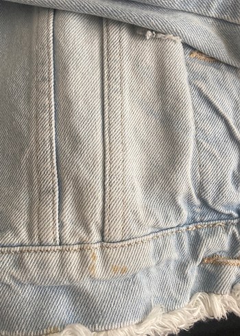 Kadın kot ceket - Görsel 6