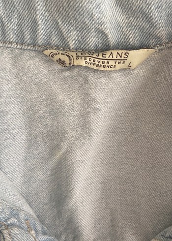 Kadın kot ceket - Görsel 4