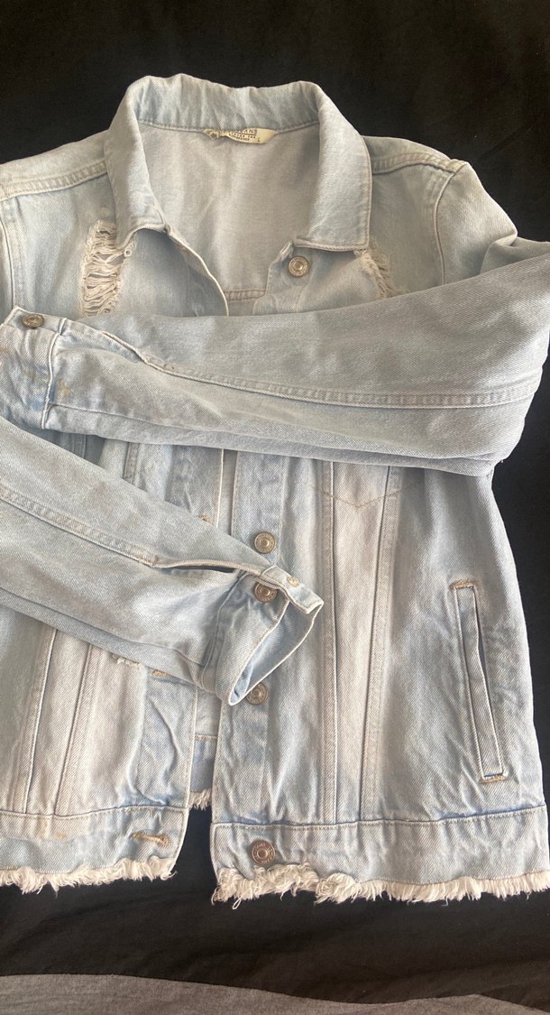 Kadın kot ceket - Görsel 3