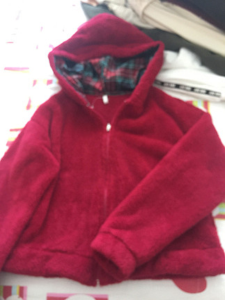 Peluş hırka