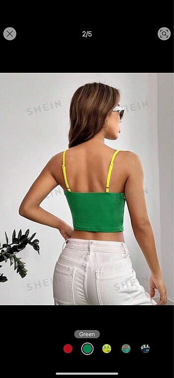 Sheinside Shein crop