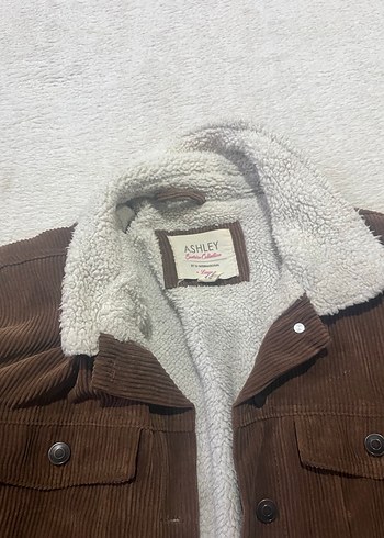 Düğmeli Kahverengi Süet Kadın Ceket - Görsel 4