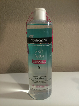 Neutrogena makyaj temizleme suyu