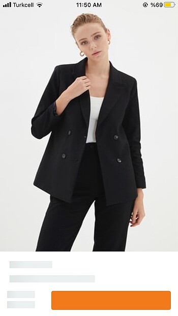 trendyol milla blazer ceket