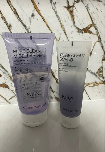 Beden KIKO yüz temizleyici ve peeling