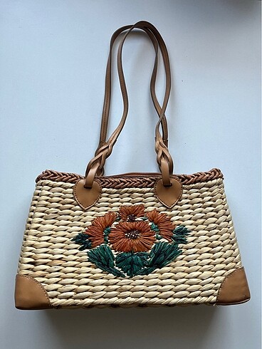 Vintage hasır bag????
