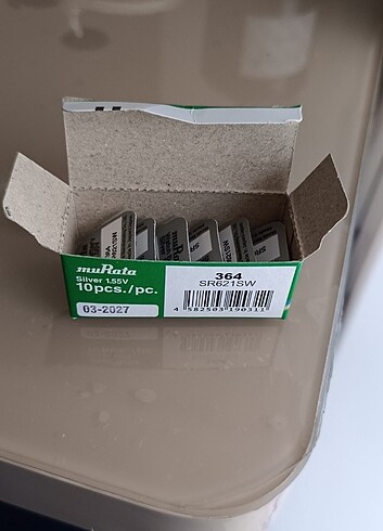 Diğer Murata (sony) saat pili 364 sr621 sw