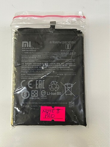 Xiaomi Redmi Note 8 Pro Batarya