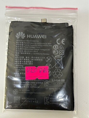 Huawei P20 Pro Batarya