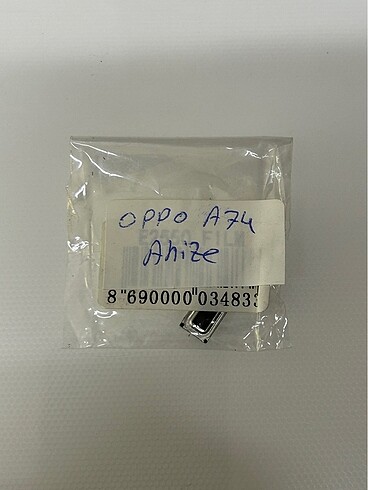 Oppo A74 Ahize