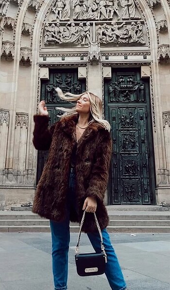 Zara kahverengi kürk
