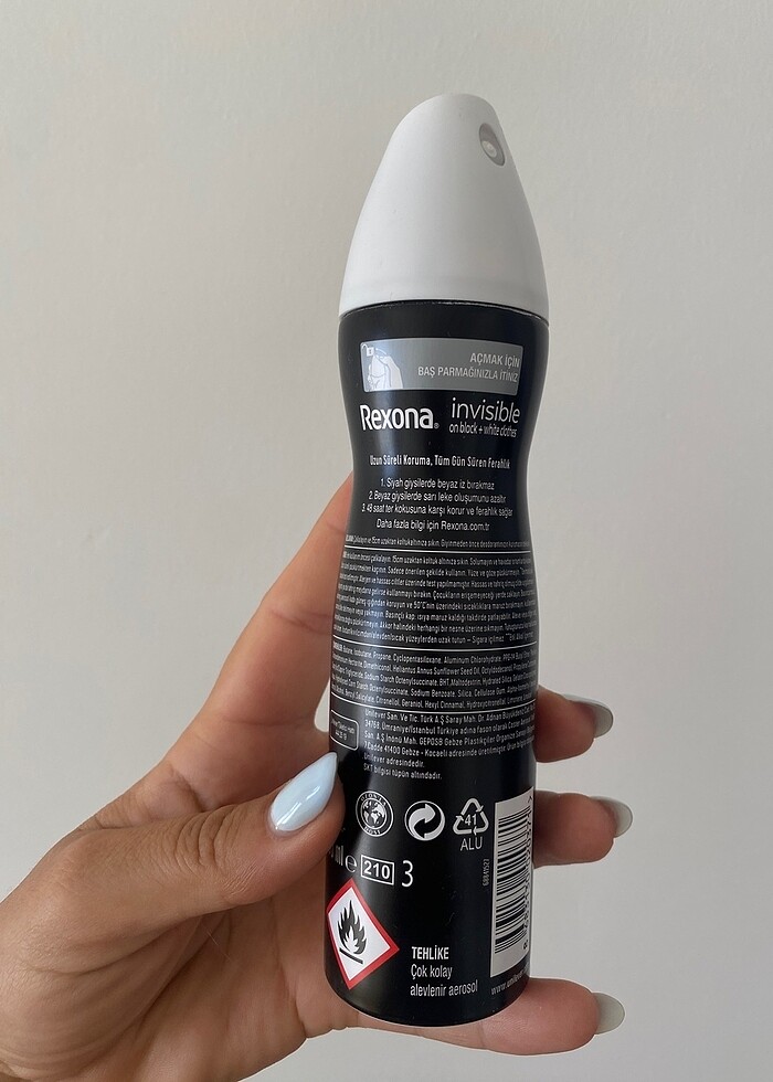 Rexona sıfır deodorant - Görsel 2